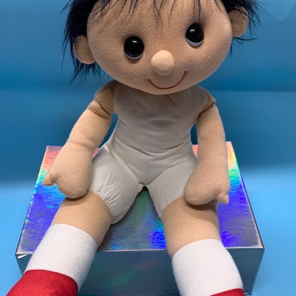 Dolls pair of soft body playful pals purple heart exclusively made for Mervyn's - Picture 5 of 12